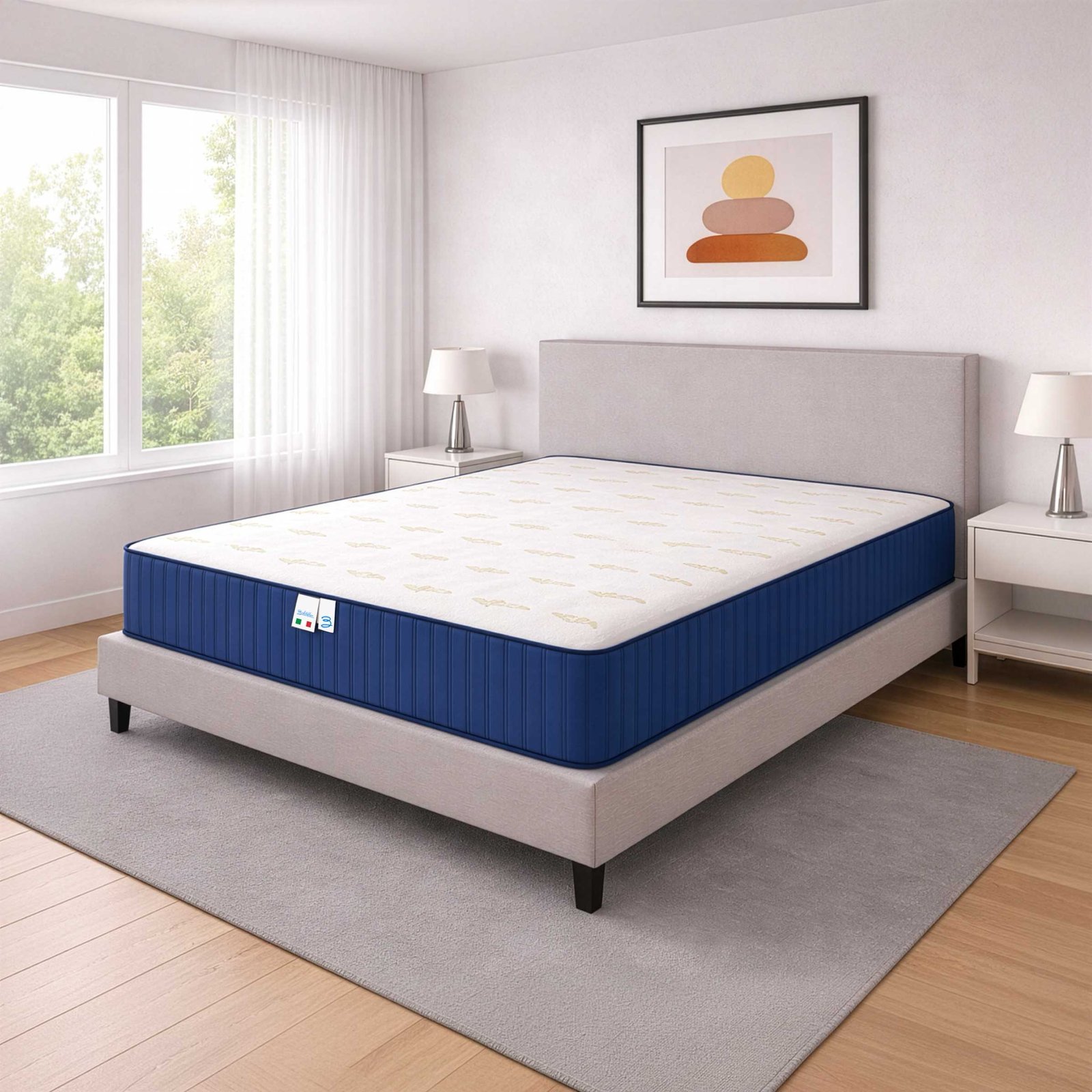 Materasso Memory Foam in camera matrimoniale