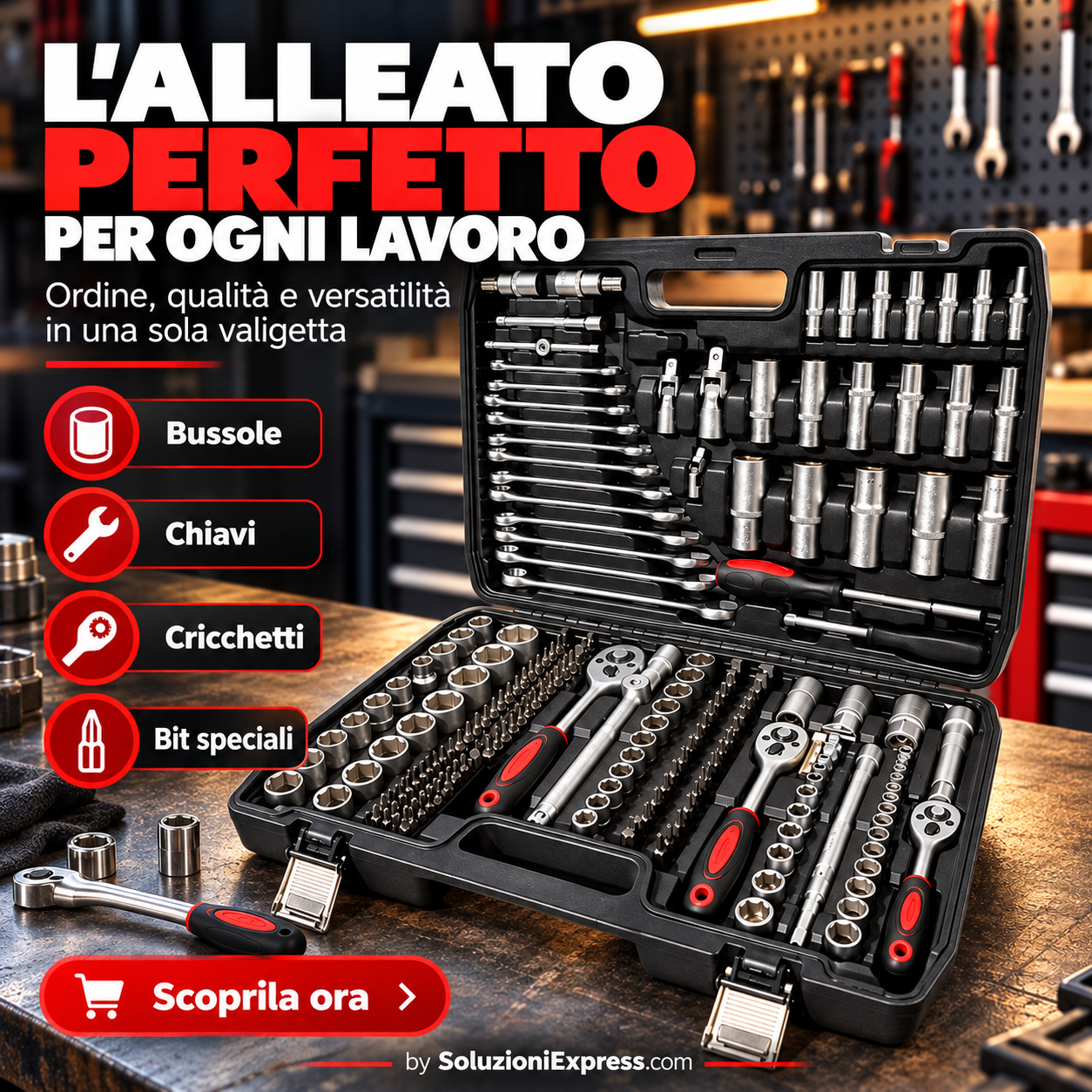 Valigetta di utensili per il fai da te